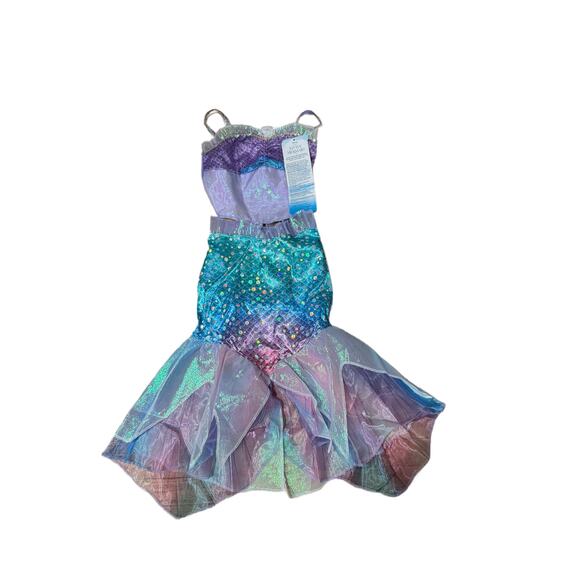 Disney The Little Mermaid Ariel's 2 Piece Mermaid Halloween Costume NEW IN BAG - Picture 1 of 7